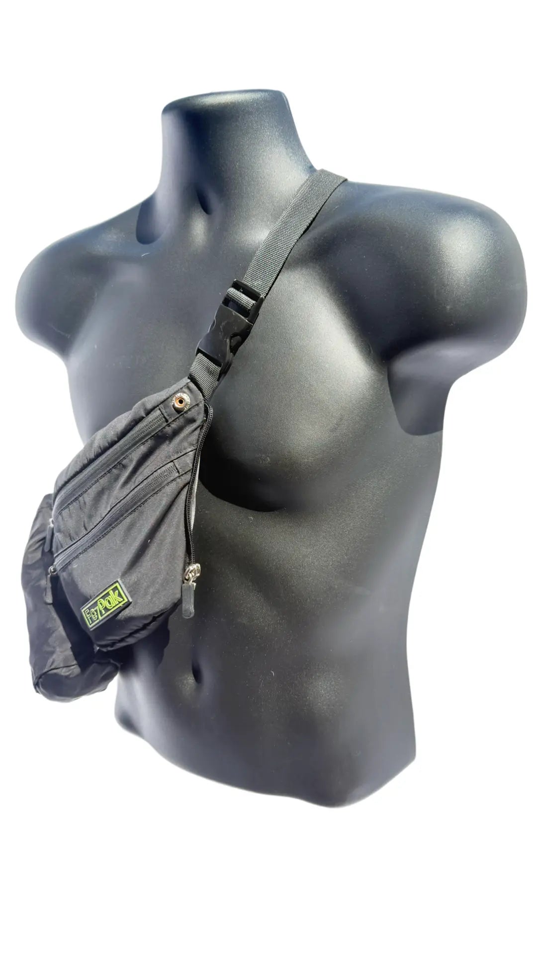 Customizable Flat Fanny Pack with water bottle holder FezPak