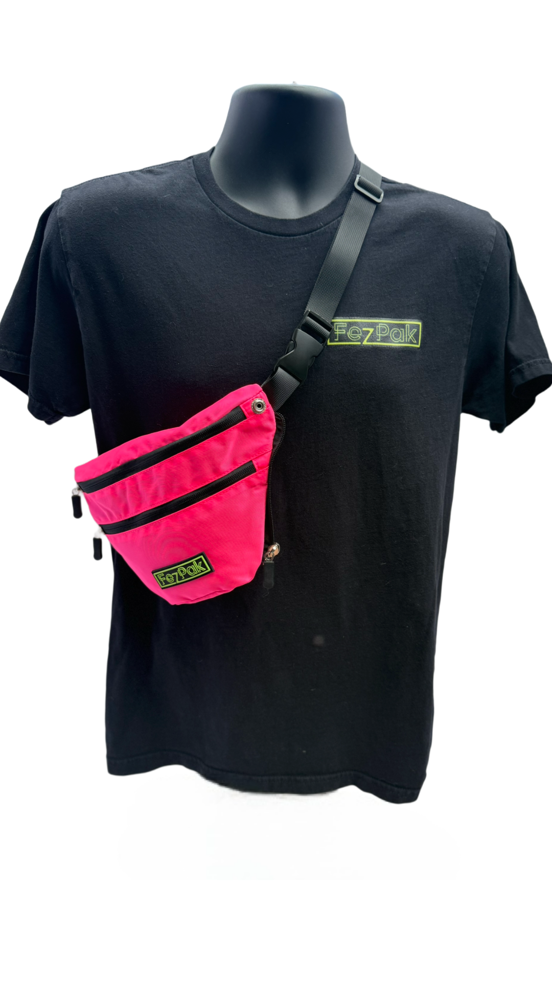 Customizable Fanny Pack / Crossbody Bag: Attachable/Detachable Holder FezPak