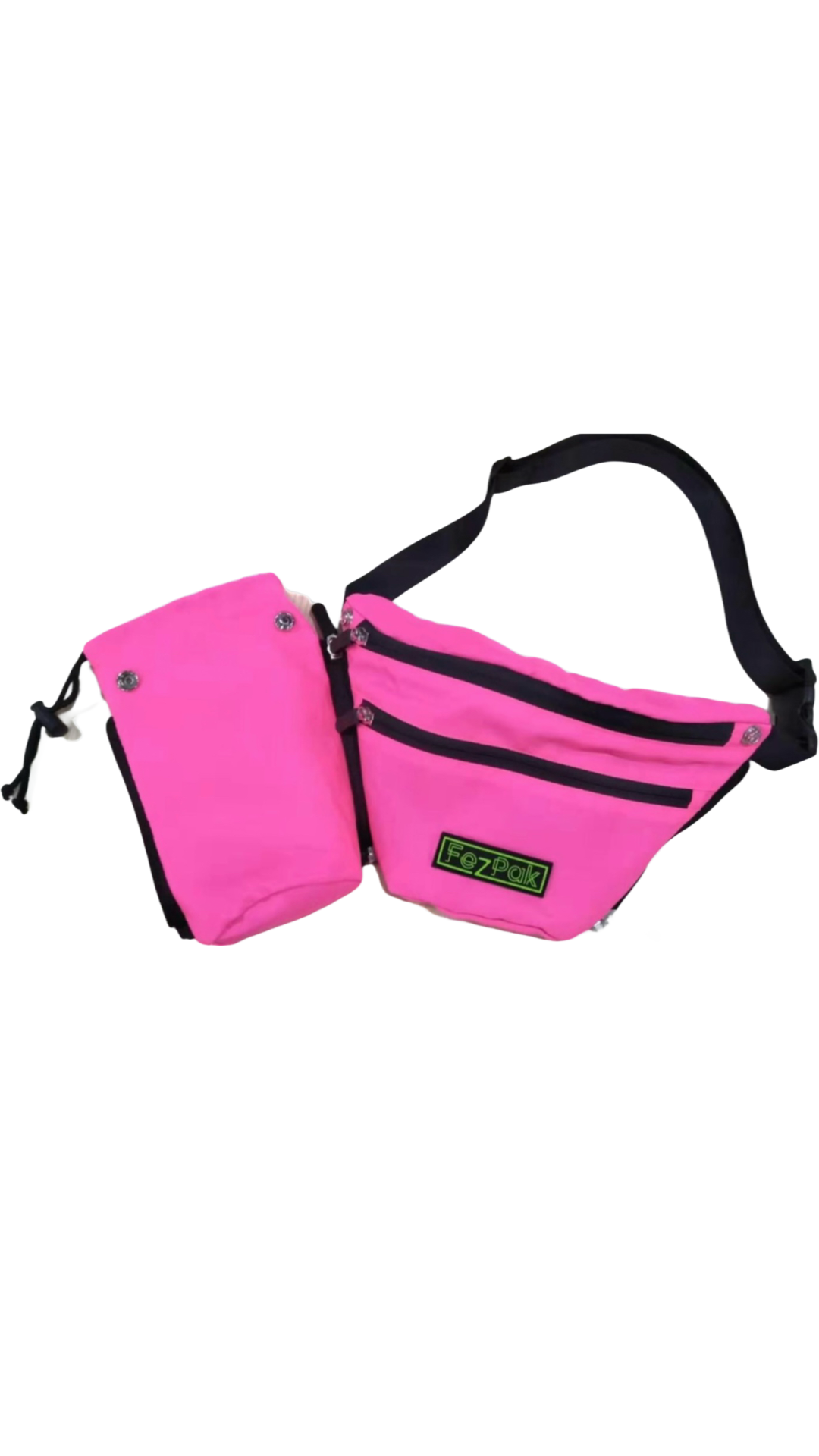 Customizable Fanny Pack / Crossbody Bag: Attachable/Detachable Holder FezPak