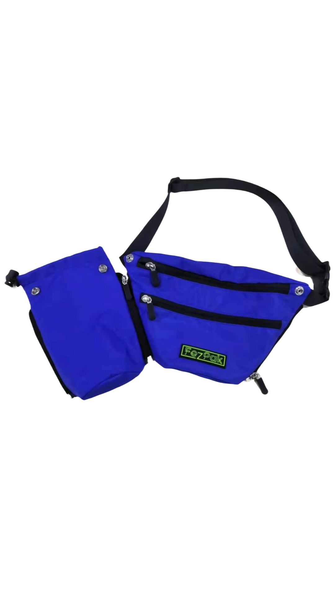 Customizable Fanny Pack / Crossbody Bag: Attachable/Detachable Holder FezPak